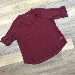 Maurice’s pocket sheer shirt